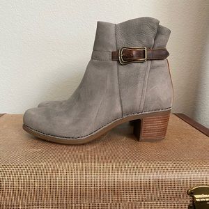 Gray Dansko Ankle Boots